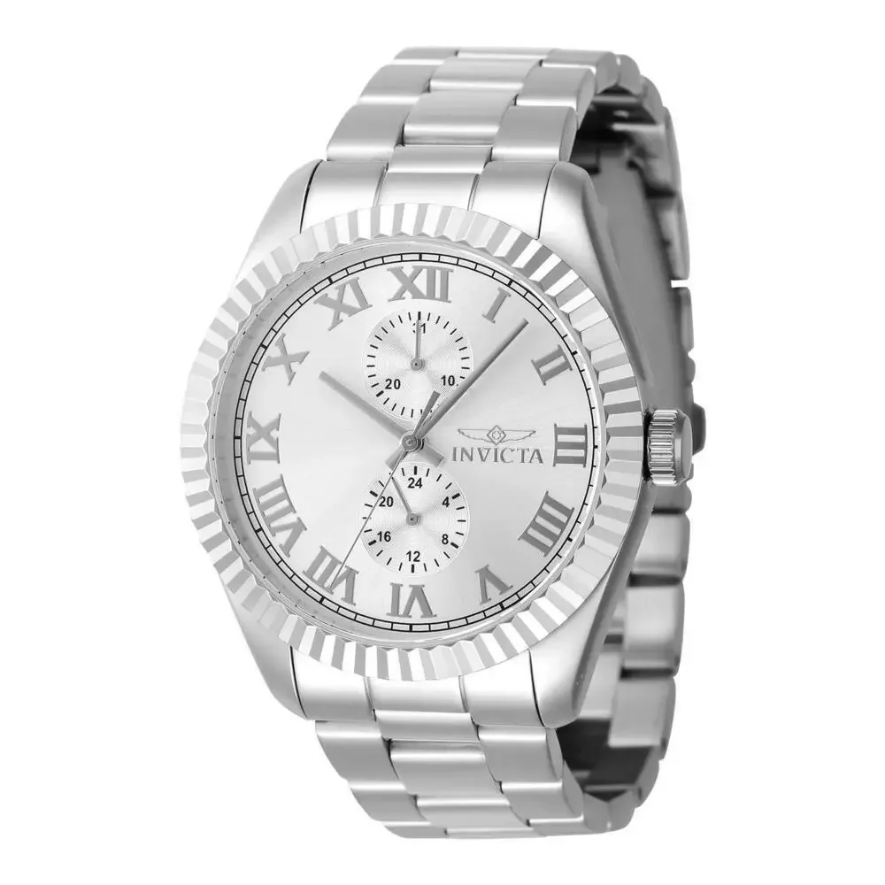 NWT Invicta 47421 Specialty | Multifunction | Silver | Men's Watch